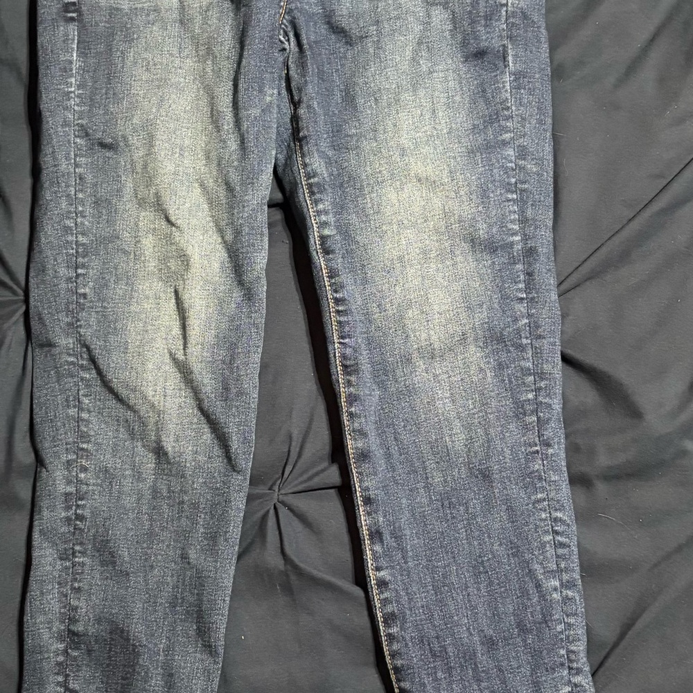 American Eagle Outfitters Women's Skinny Jeans - Dark Blue